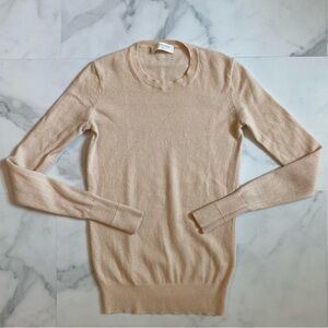 Everlane Cashmere Crewneck Sweater - Light Pink/Nude
